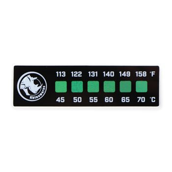 Rhino Stick On Thermometer