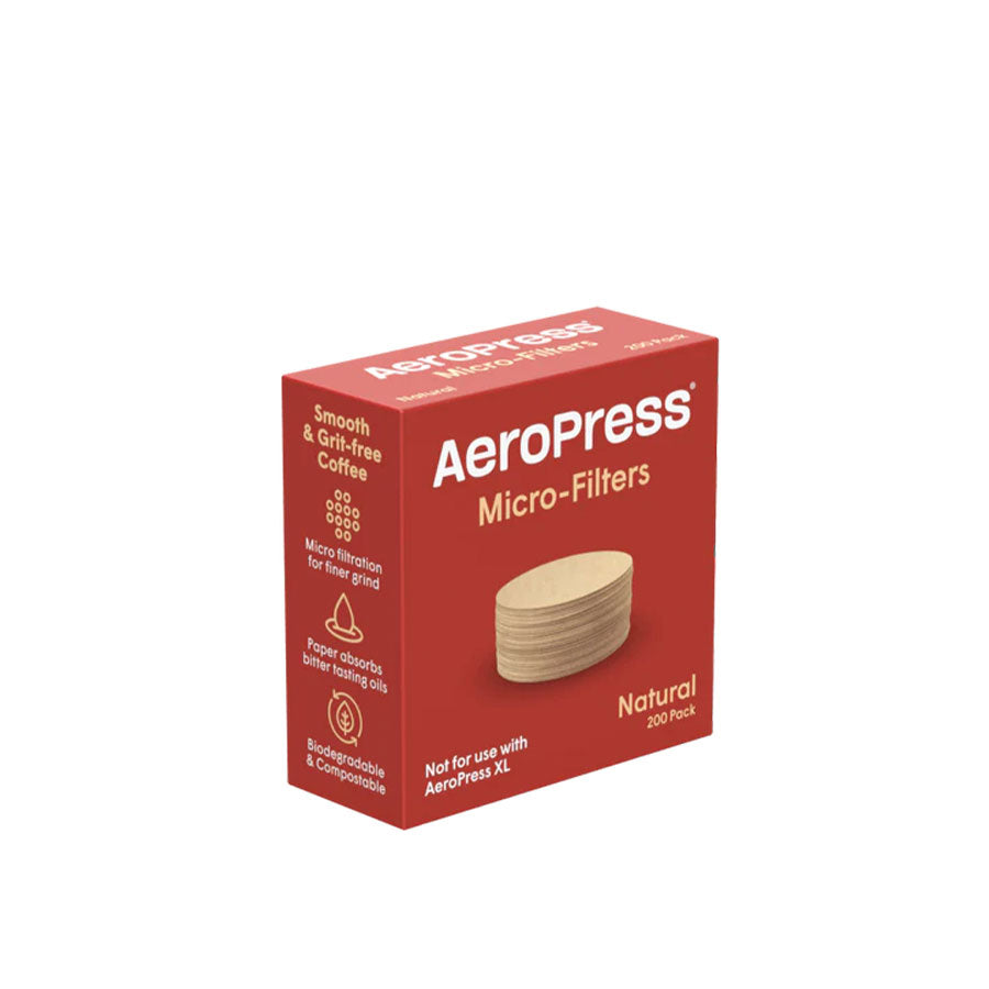 AeroPress Paper Micro-Filters 200 Sheets Standard - Natural