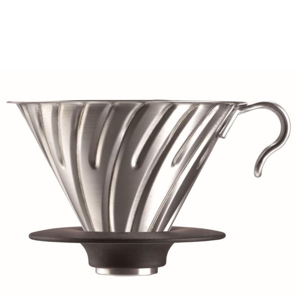 Hario V60 Metal Dripper - Stainless Steel