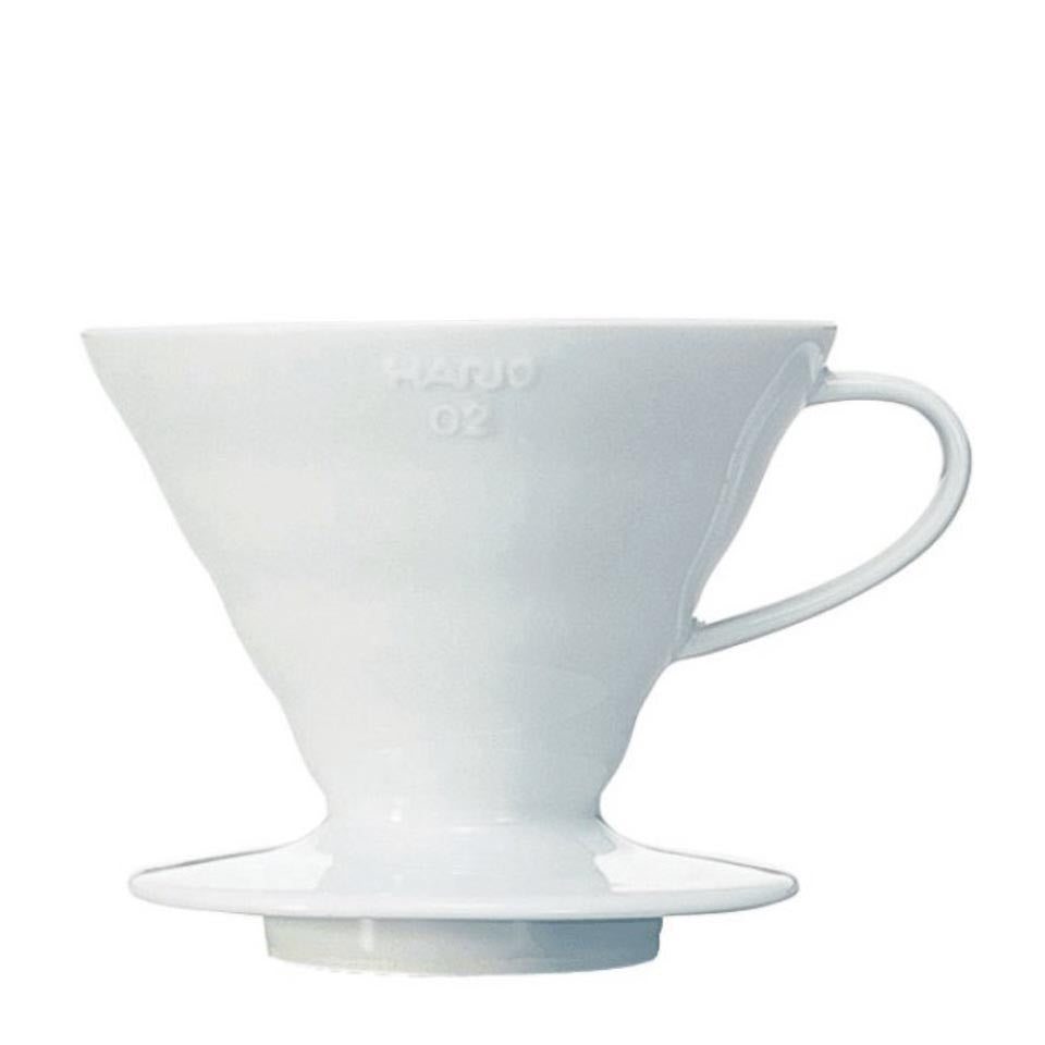Hario Coffee Dripper V60 02 Ceramic - White