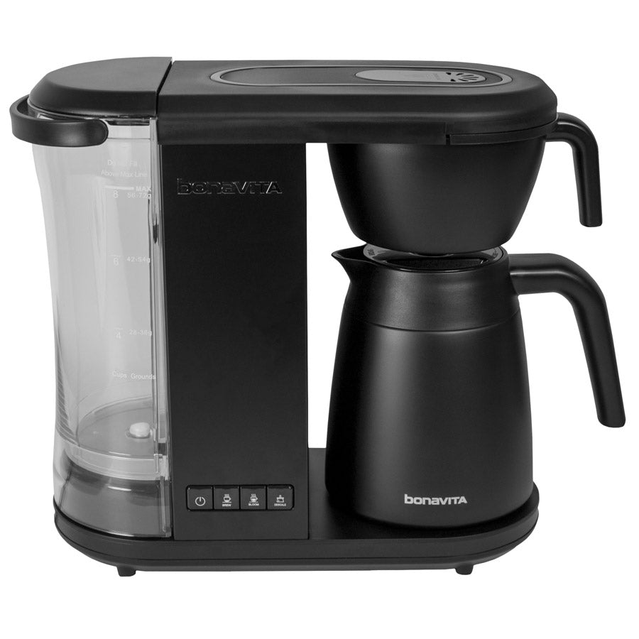 Bonavita THE ENTHUSIAST 8 Cup Coffee Brewer Black Carafe