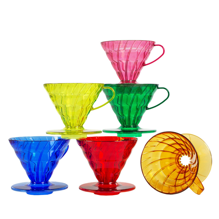 Die bunte Vielflt der HARIO V60 Brüher