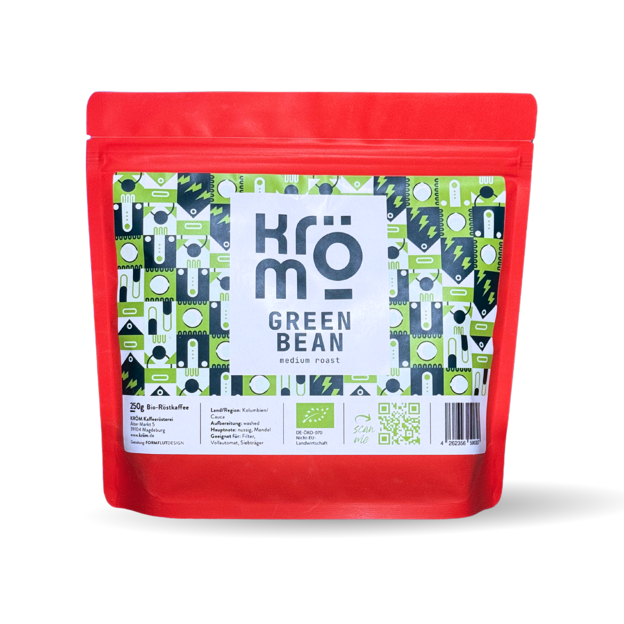 GREEN BEAN Bio split roast