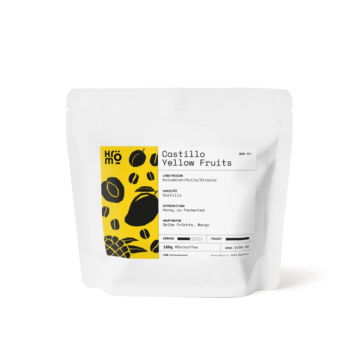 KRÖM DE LA KRÖM: Kolumbien Castillo Yellow Fruits