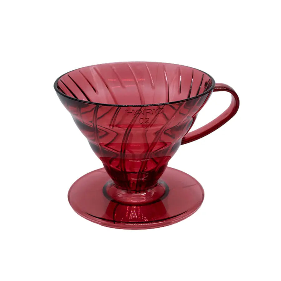 V60 20th Year Anniversary Coffee Dripper 02 - Momiji Red
