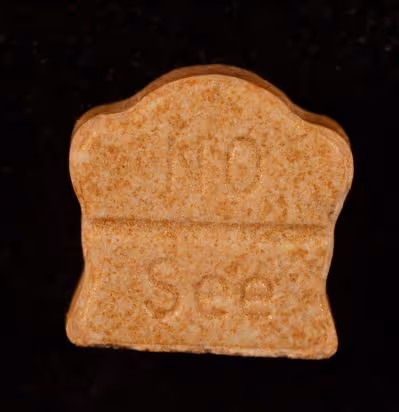 Zweites Bild der getesteten Substanz