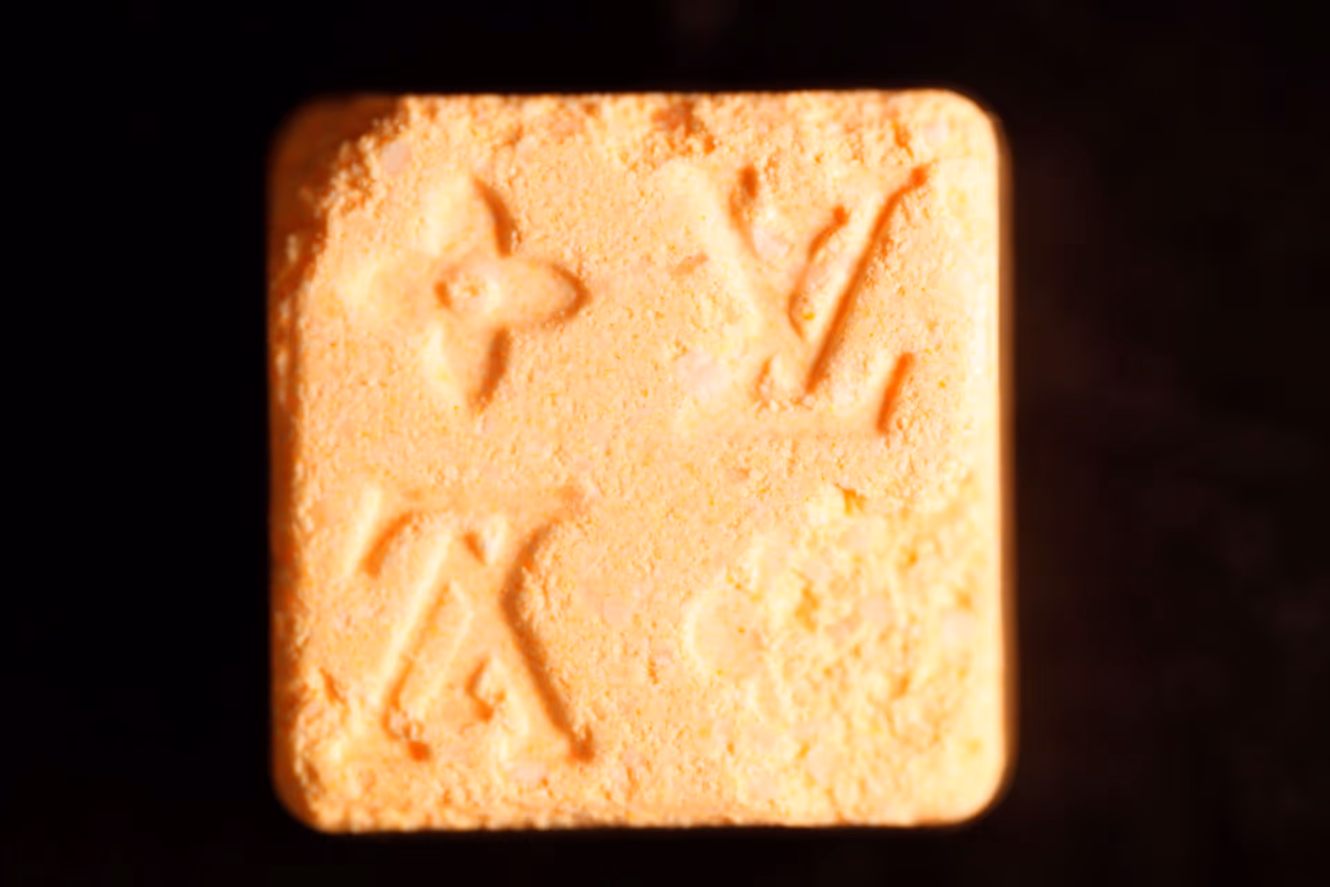 Ein Bild der getesteten Substanz