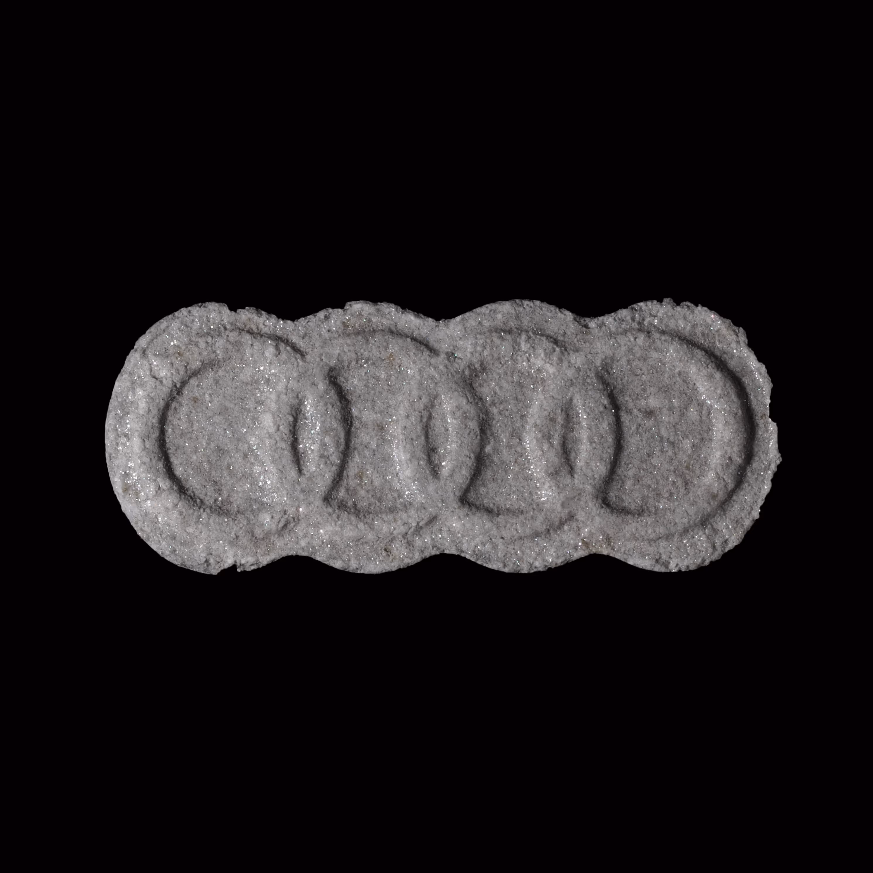 Ein Bild der getesteten Substanz