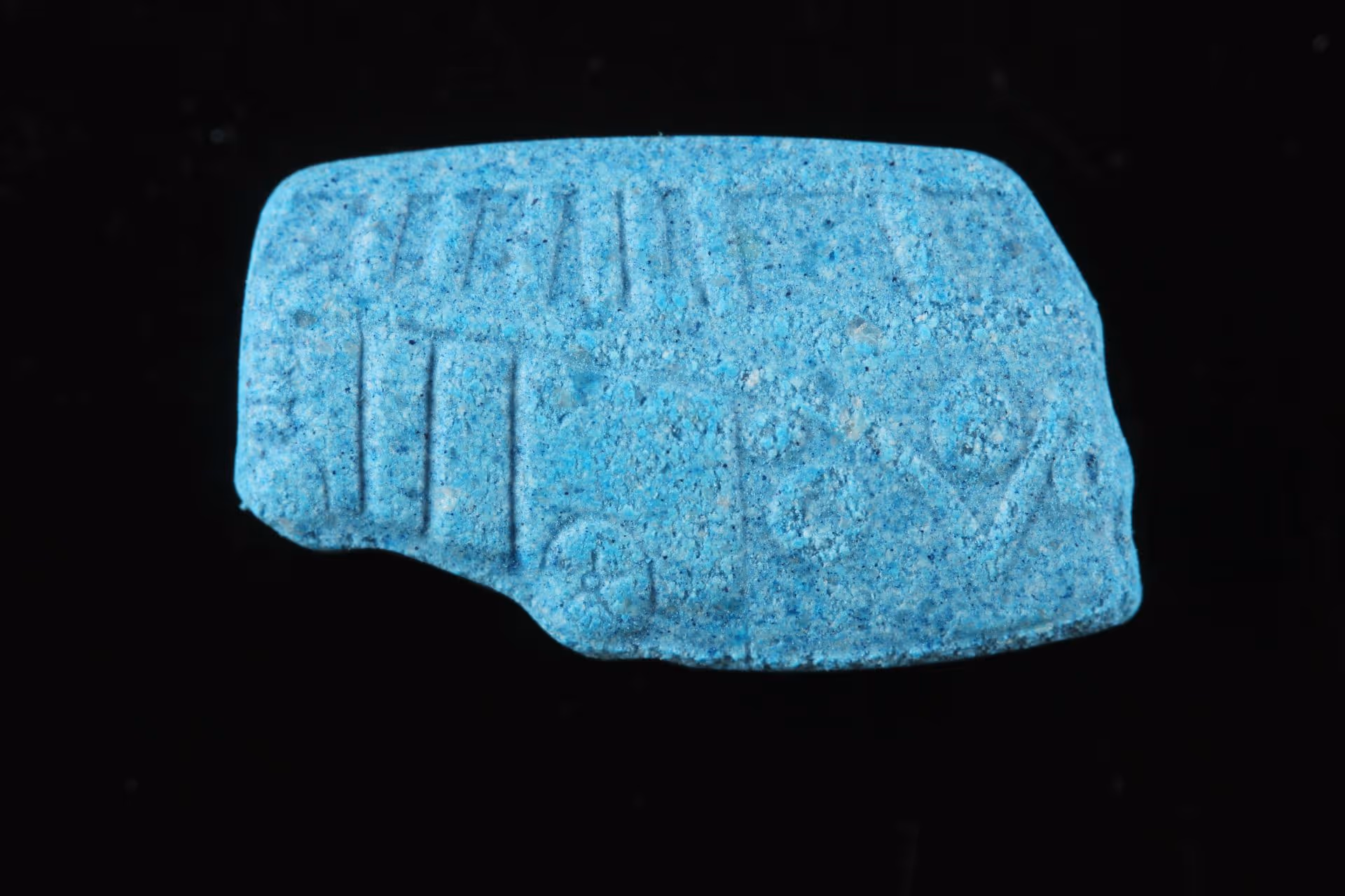 Ein Bild der getesteten Substanz