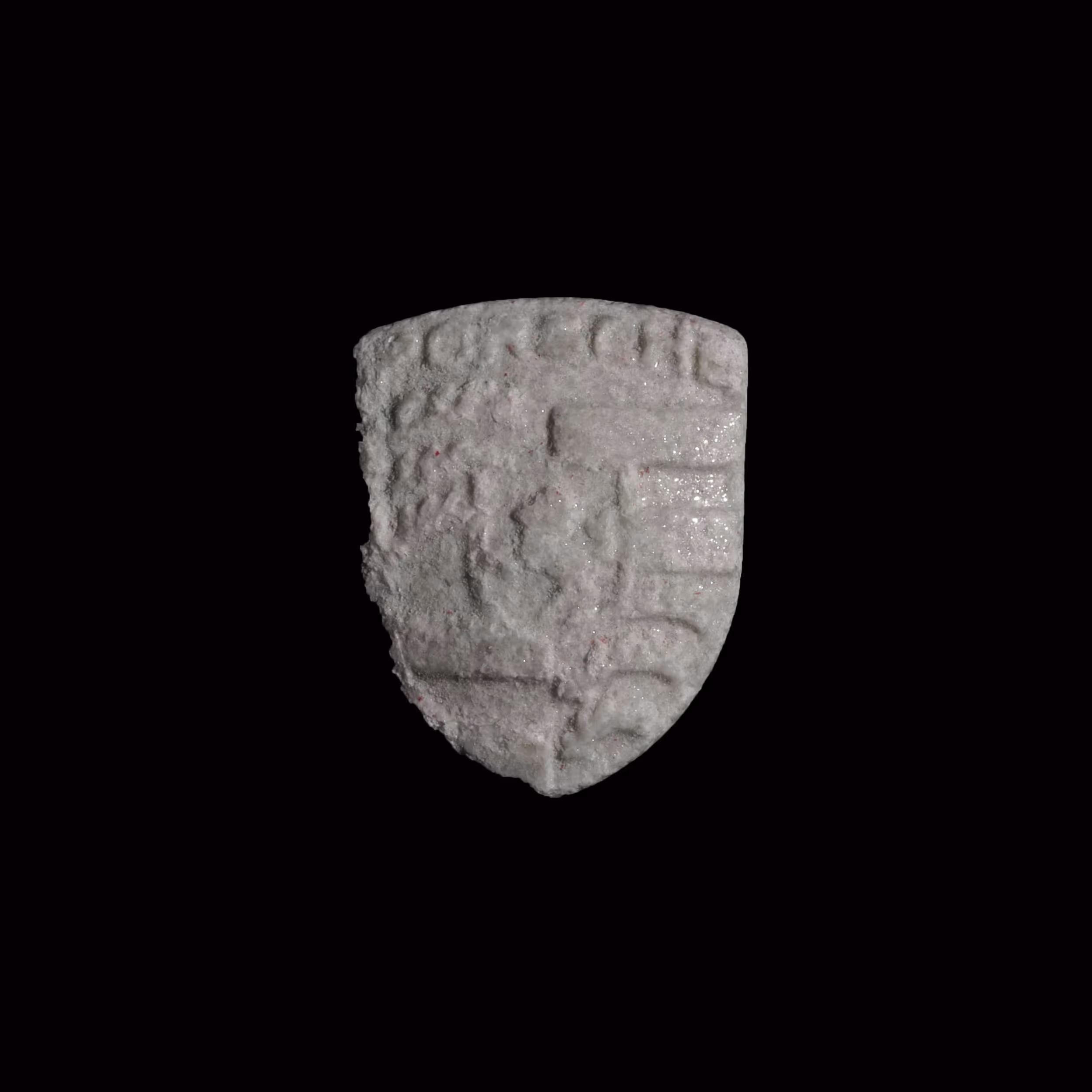 Ein Bild der getesteten Substanz