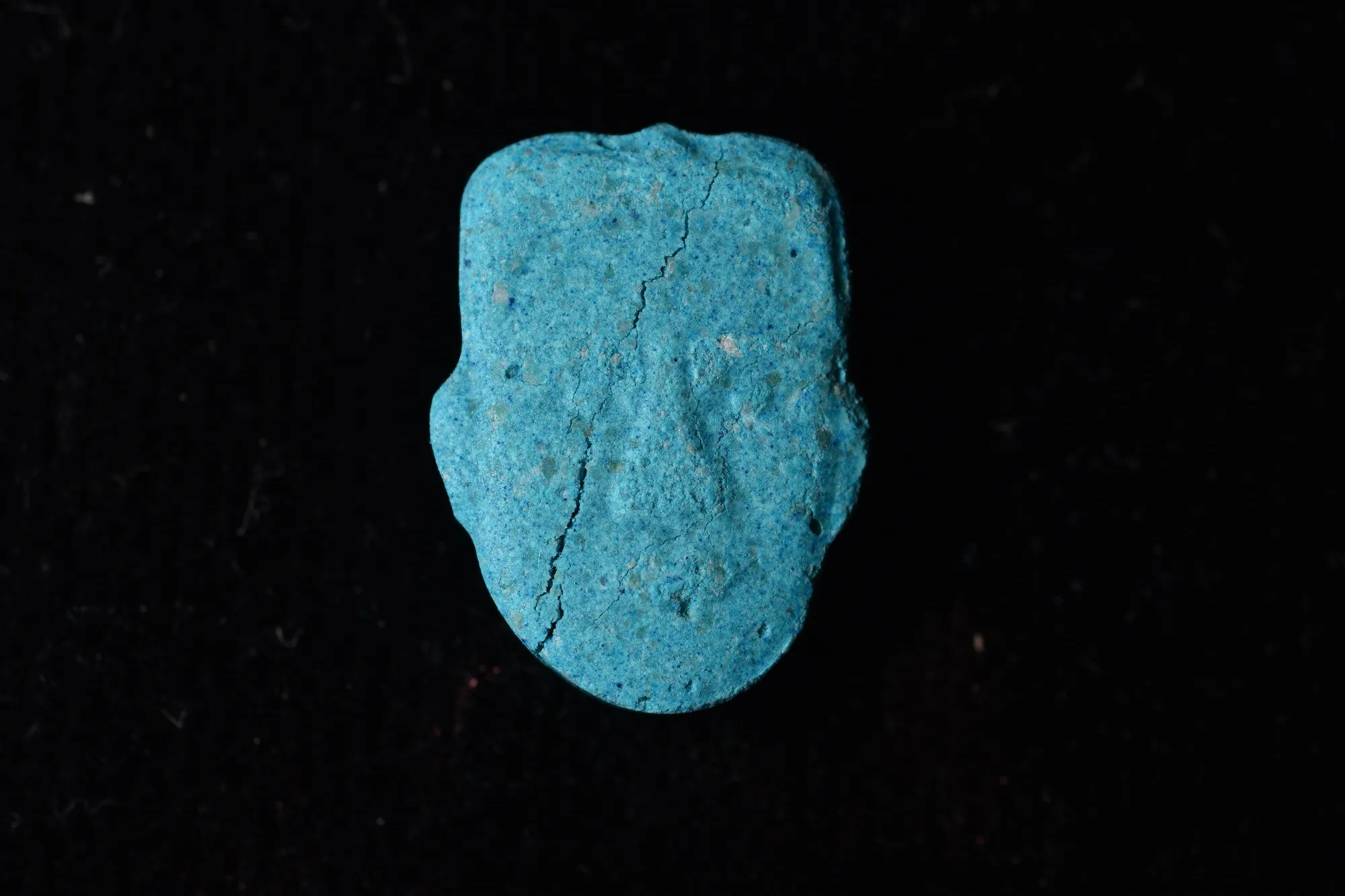 Ein Bild der getesteten Substanz