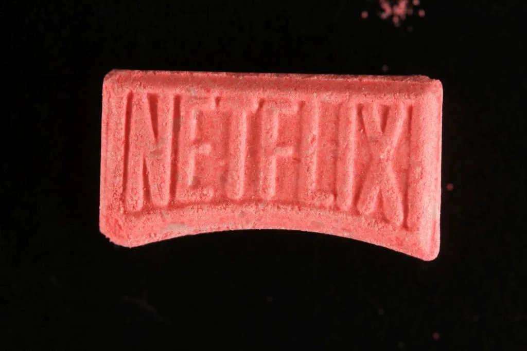 Ein Bild der getesteten Substanz