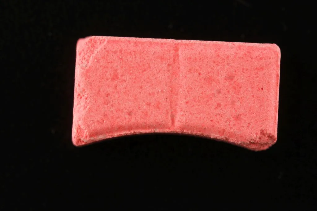 Zweites Bild der getesteten Substanz