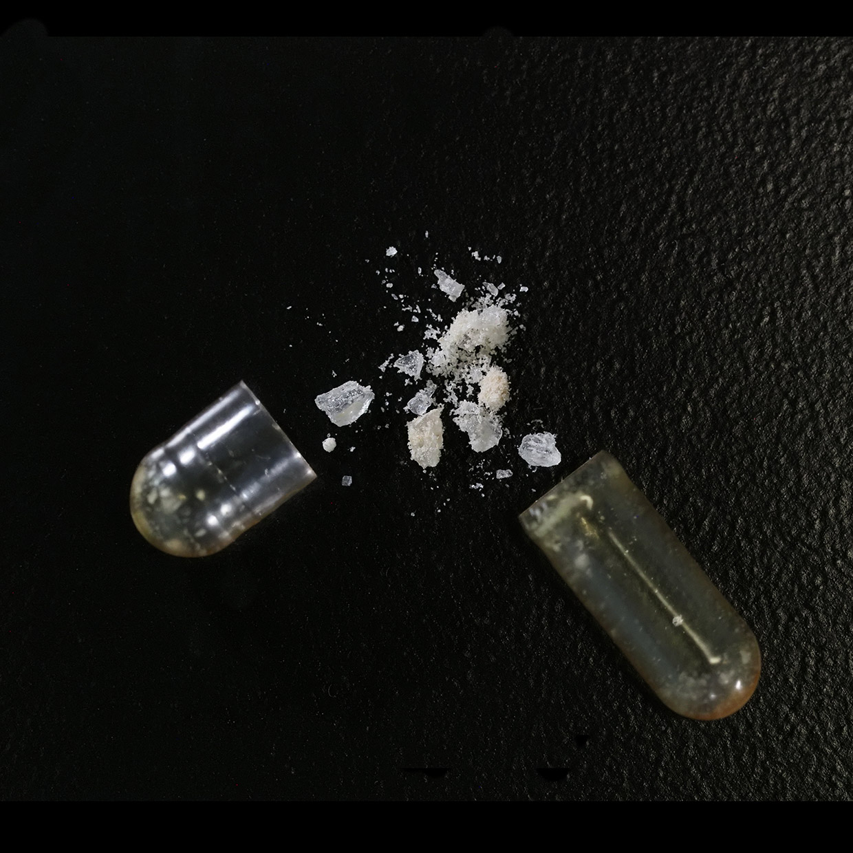 Ein Bild der getesteten Substanz