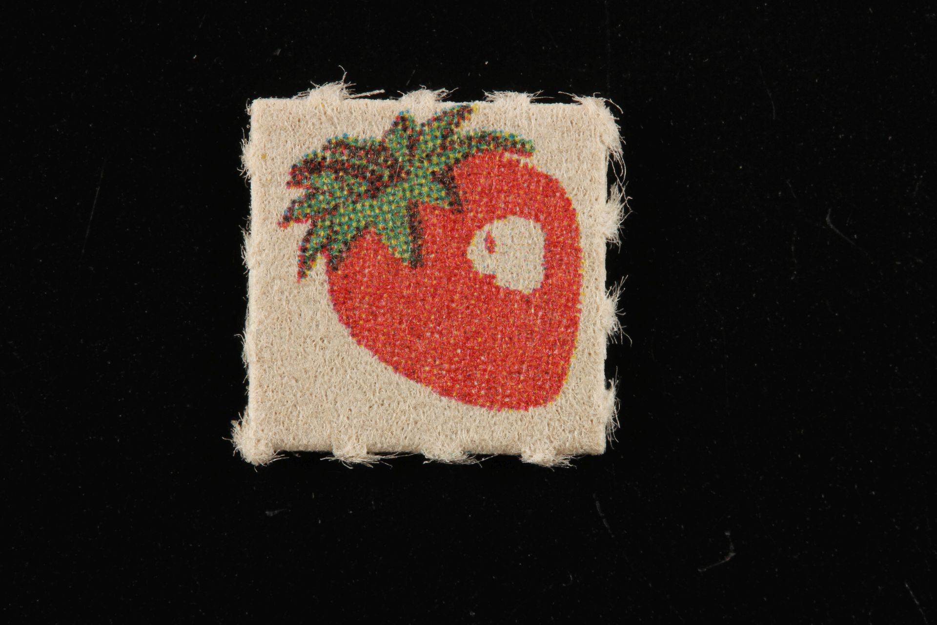 Erstes Bild der getesteten Substanz