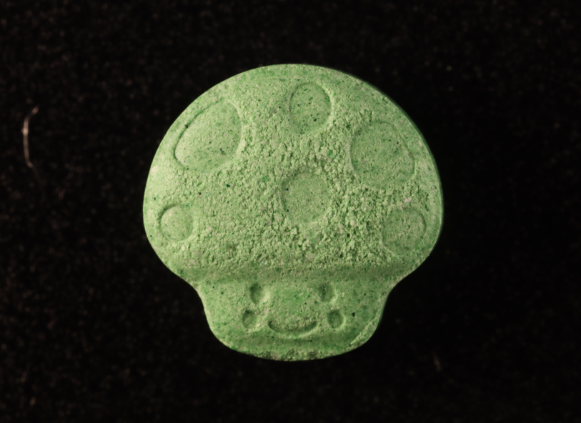 Zweites Bild der getesteten Substanz