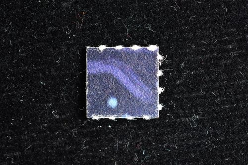 Ein Bild der getesteten Substanz