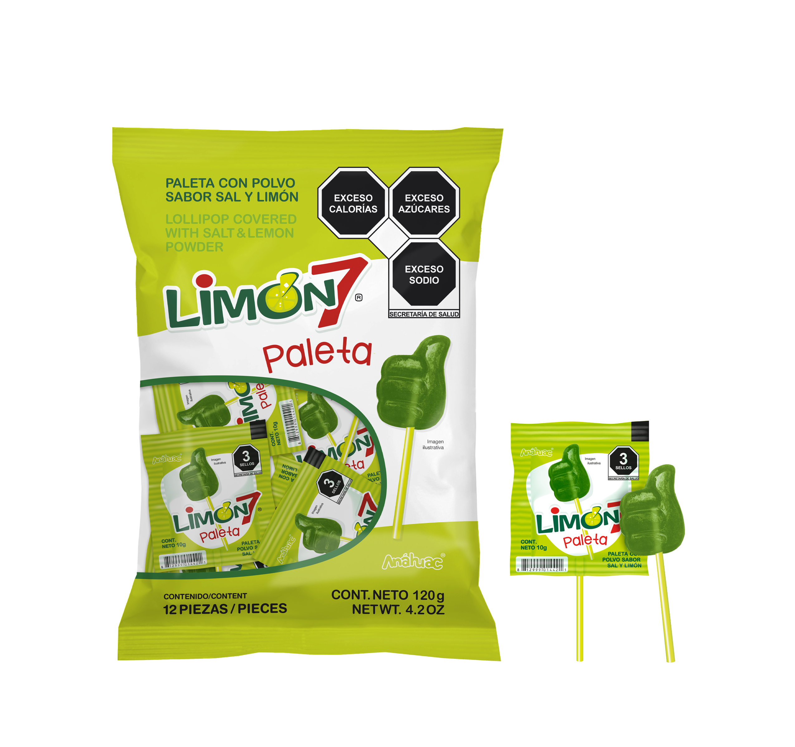 Limón 7 paleta