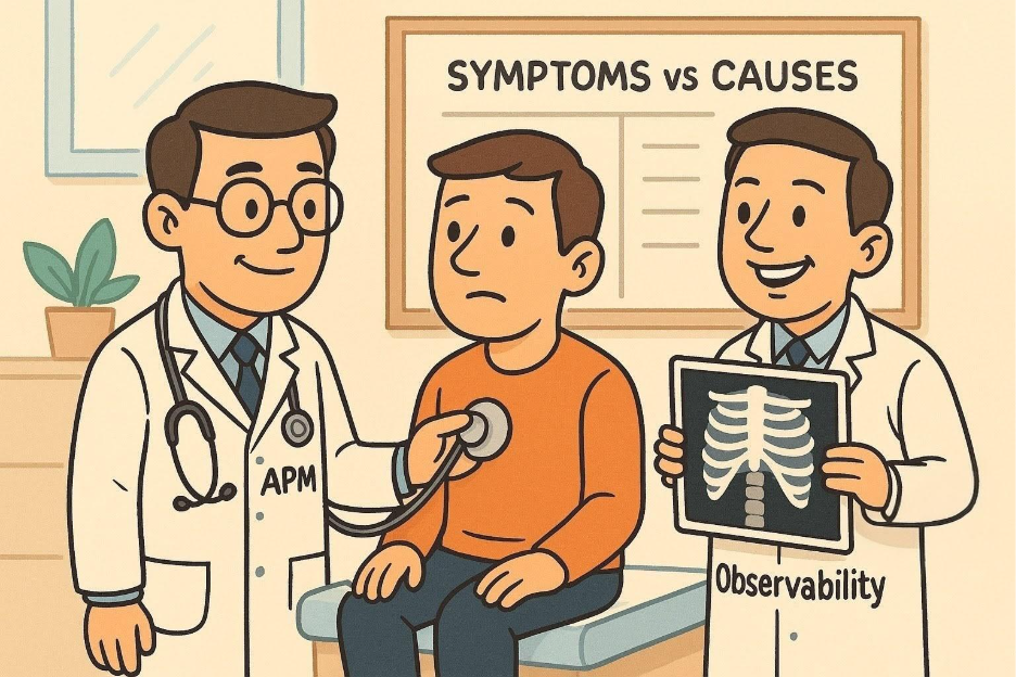 Cartoon of a doctor examining a childAI-generated content may be incorrect.
