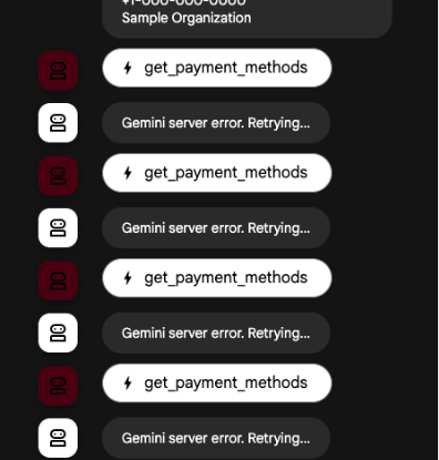 A failed synthetic test run, with Waterfall and request-level data pinpointing the source and details of the transaction error 