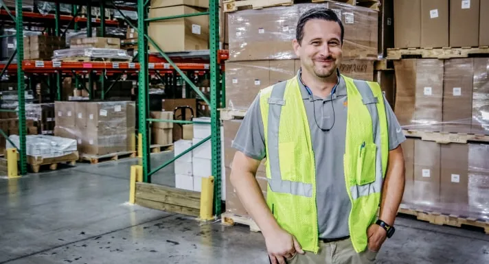 warehouse team member