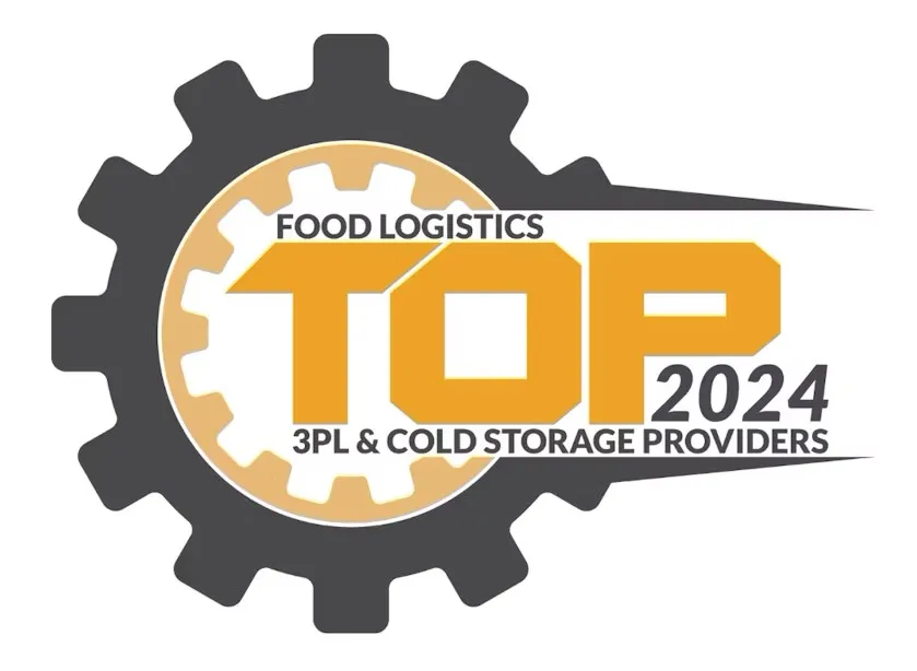 2024 Top 3PL and Cold Storage Providers badge