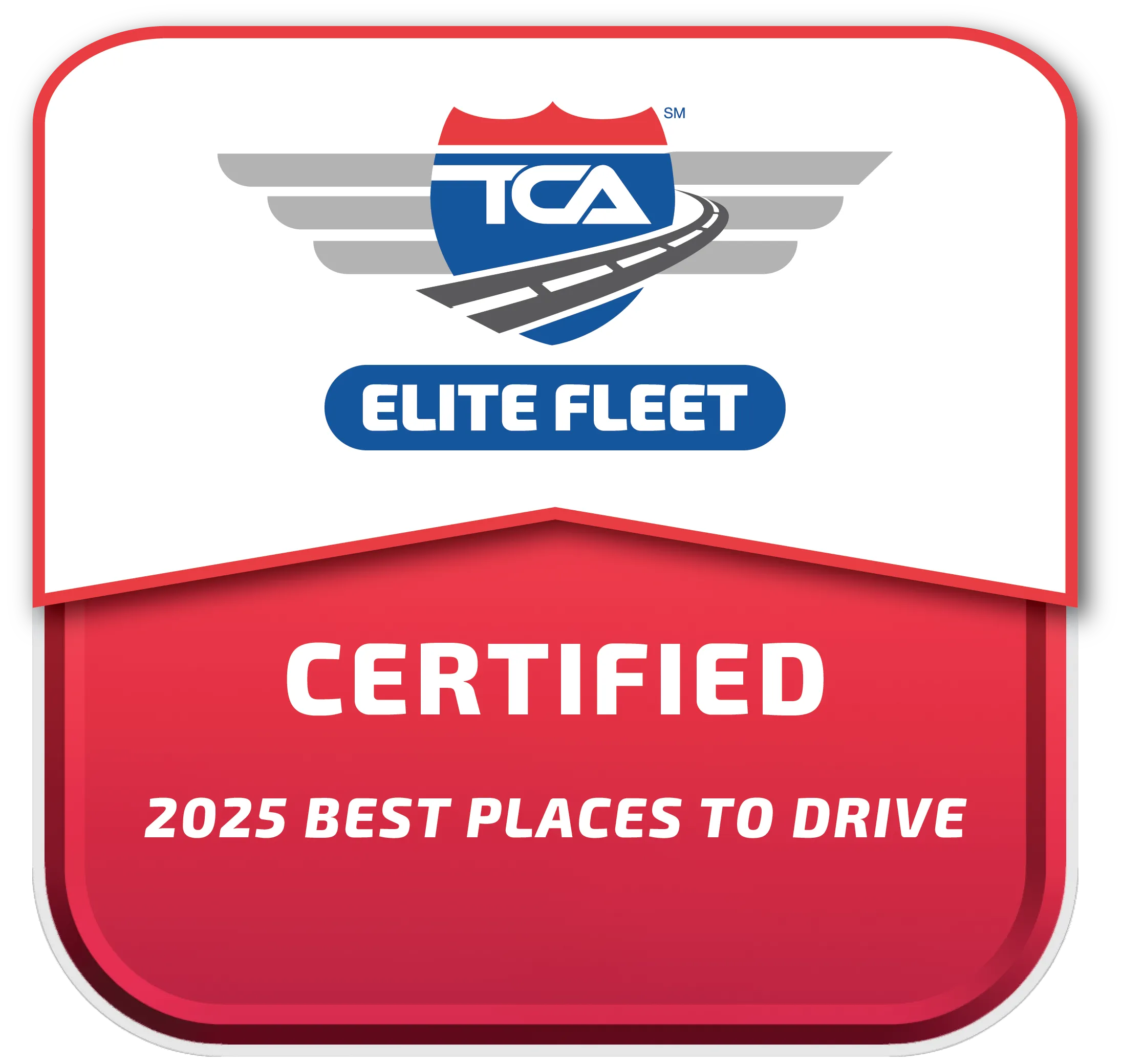 2025 best places to drive certified badge