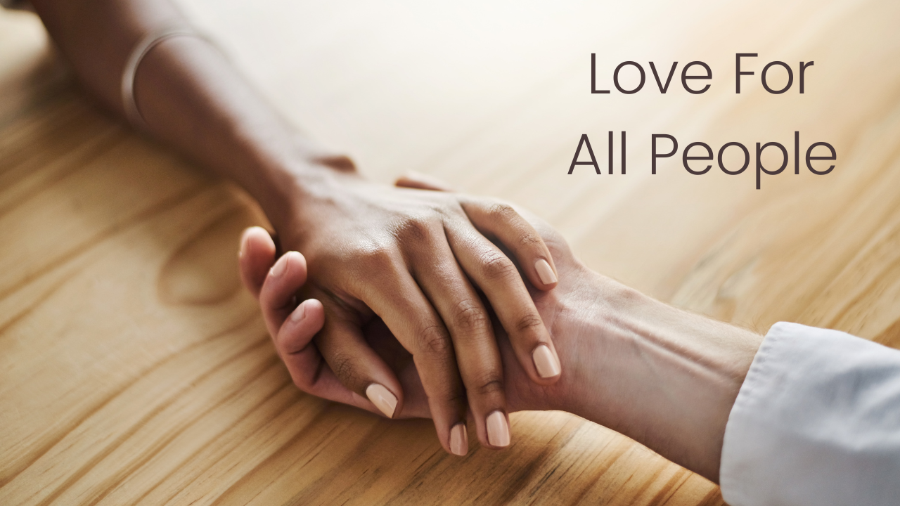 Does the love we show reflect the love we’ve received?