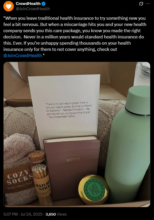 crowdhealth care package