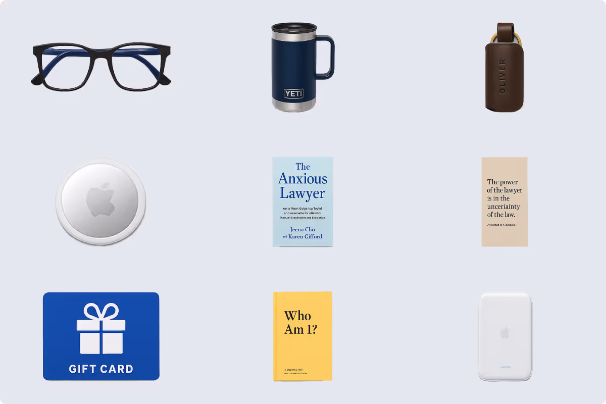 Affordable gift ideas for lawyers