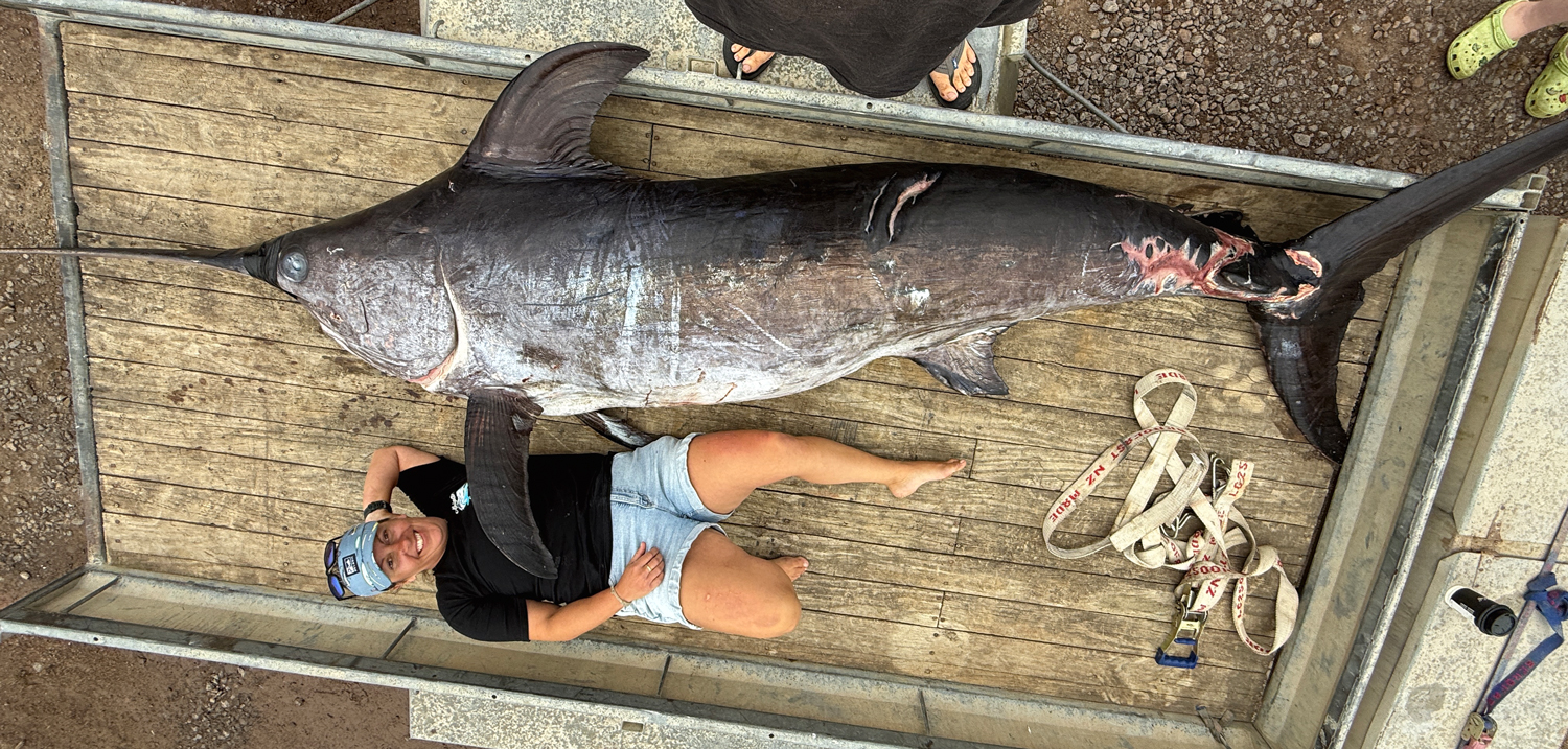 Epic broadbill lands pending women’s record