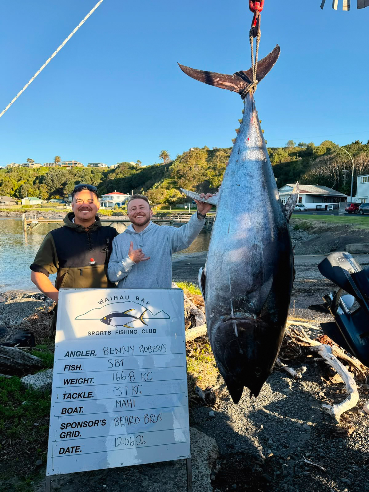 First Bluefin trip produces fish of a lifetime