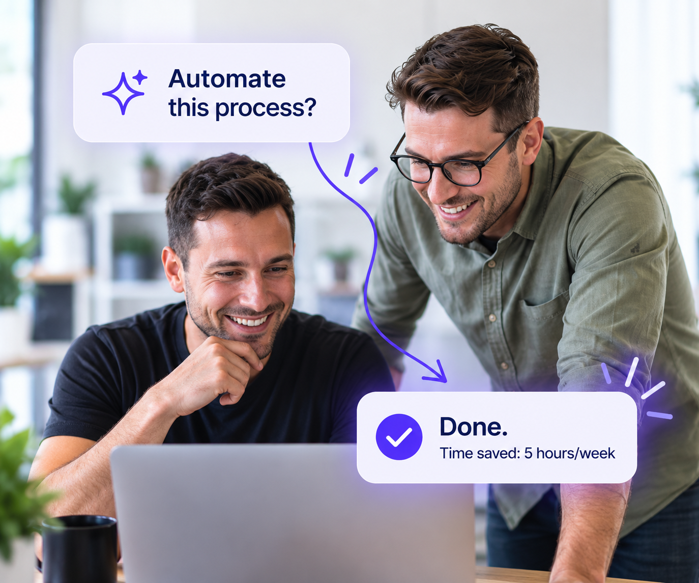 Connecting business systems with automation