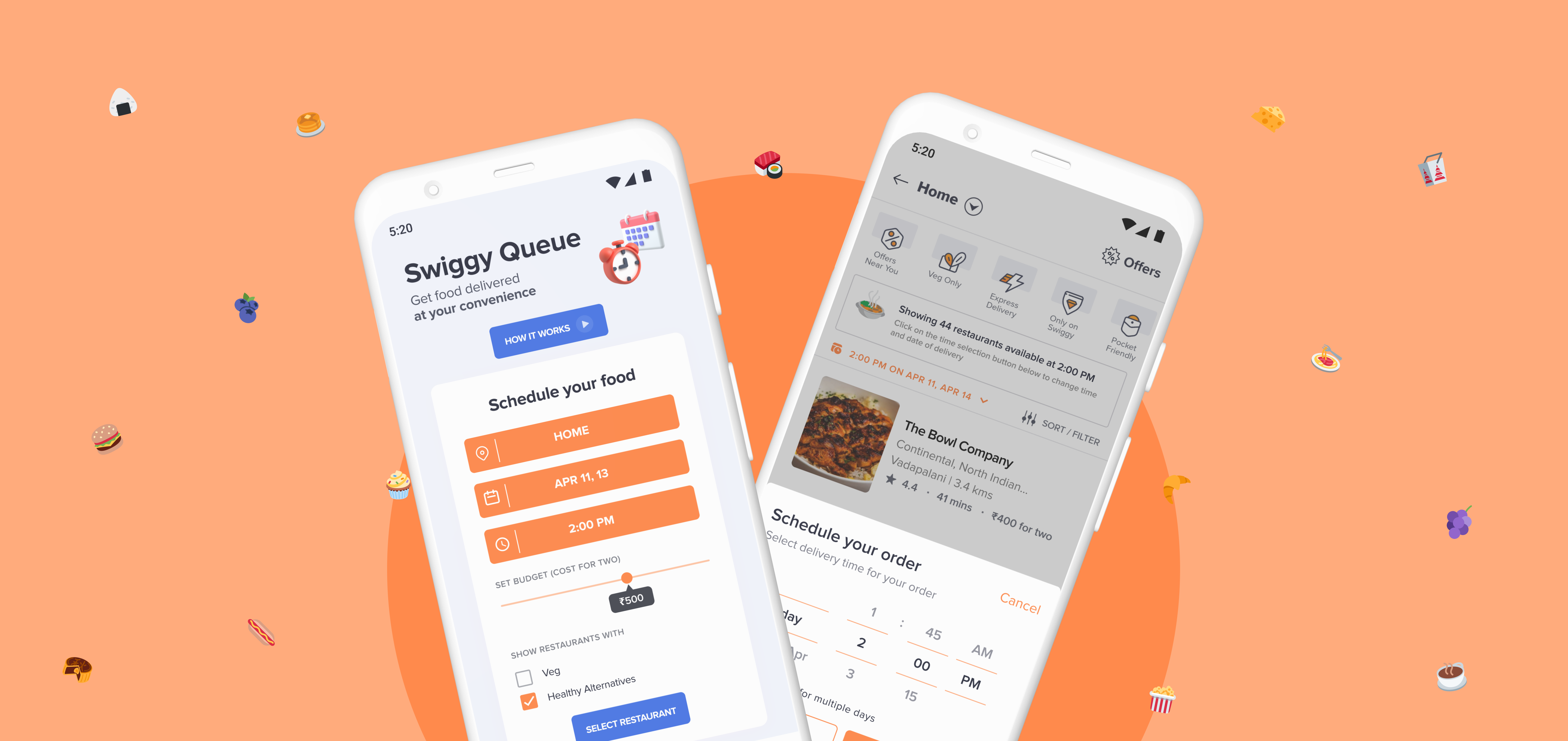 UI designs with fun background
