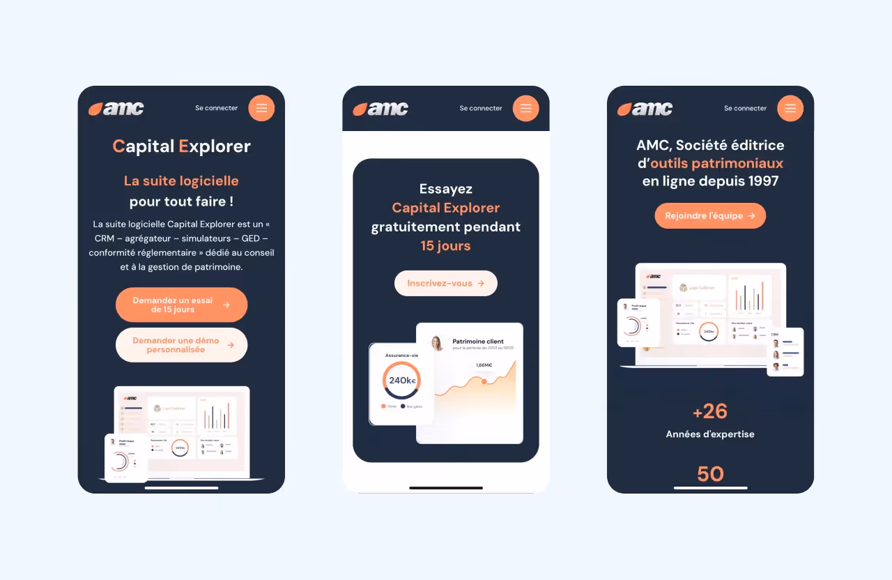 AMC site web