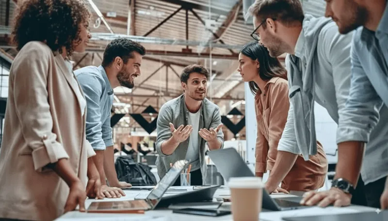 Interfaccia per sito internet per start up