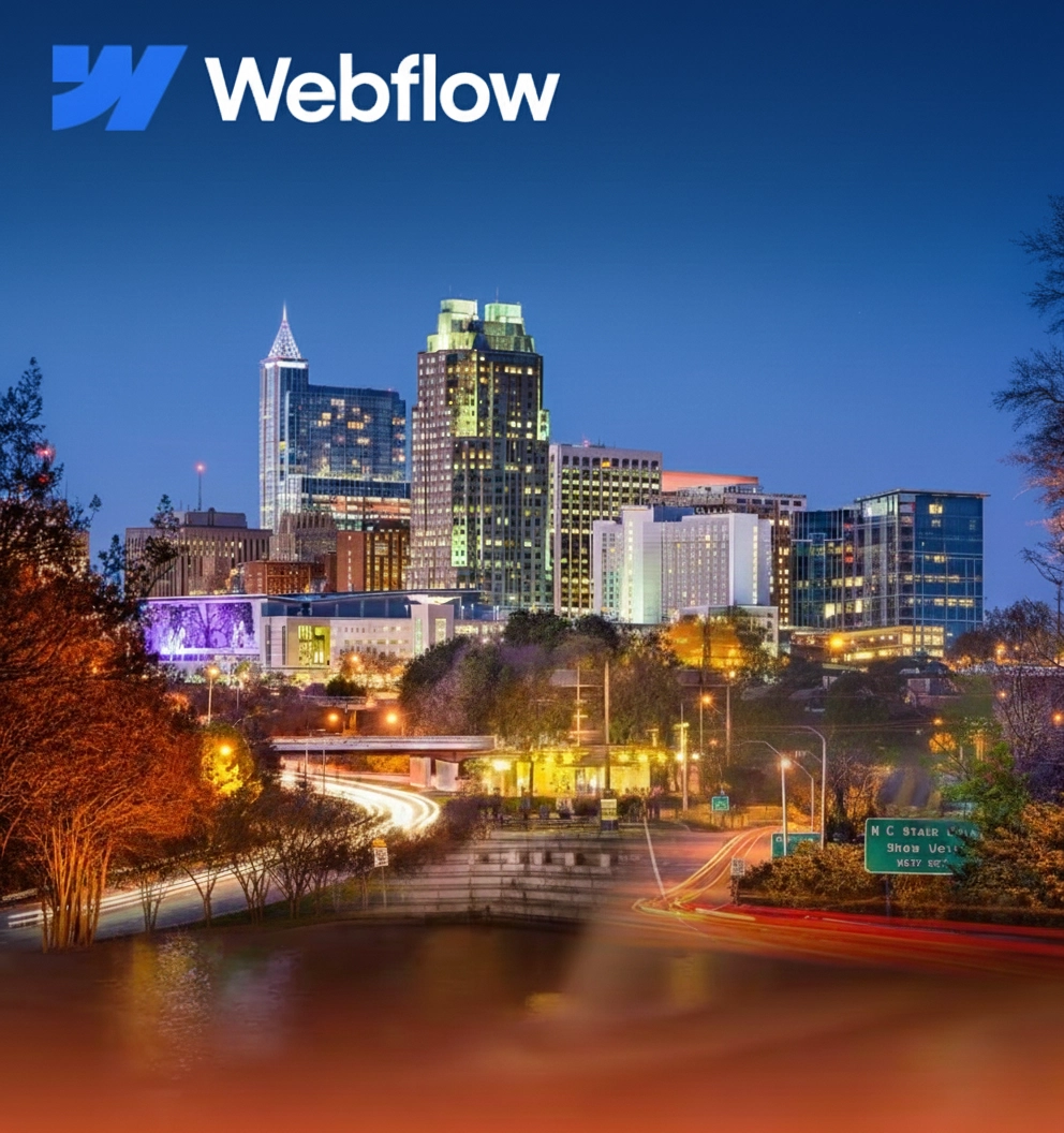 Freelance Webflow Developer and UX/UI Designer in Raleigh
