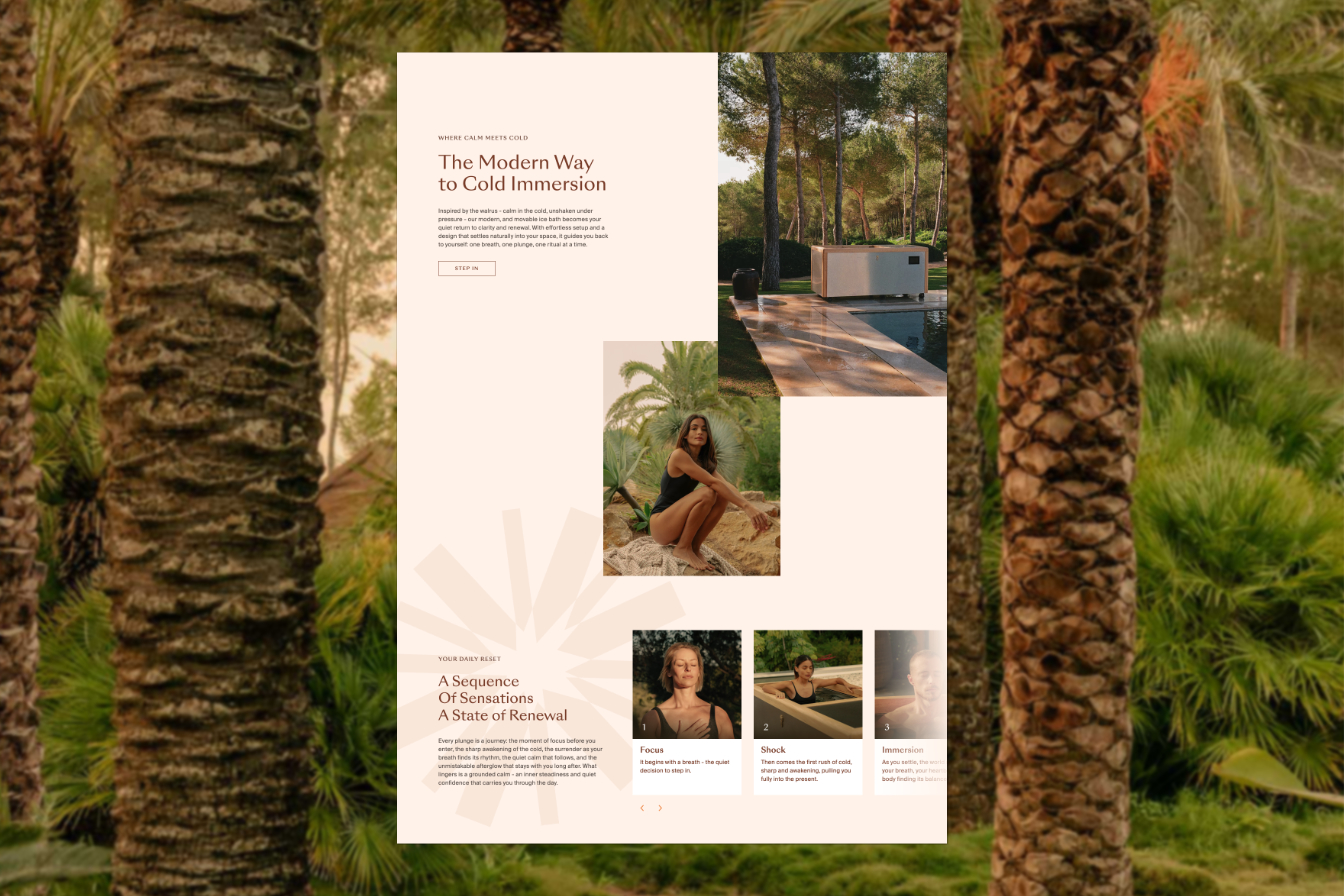 Walrus Website Mock up