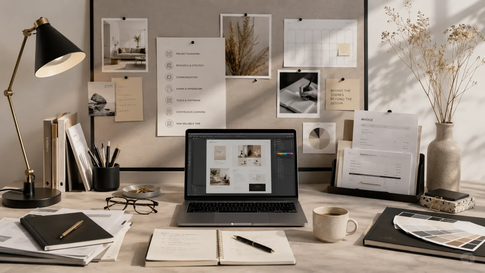 Coûts, outils et temps non facturé inclus dans l’activité d’un web designer freelance