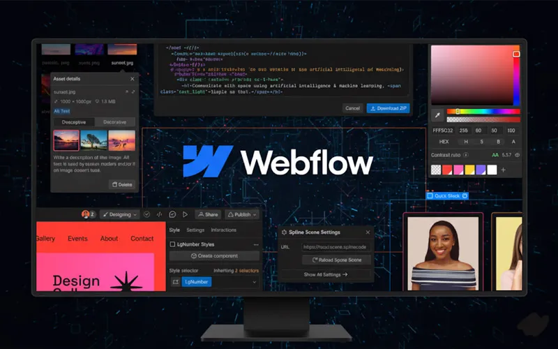 Webflow dashboards