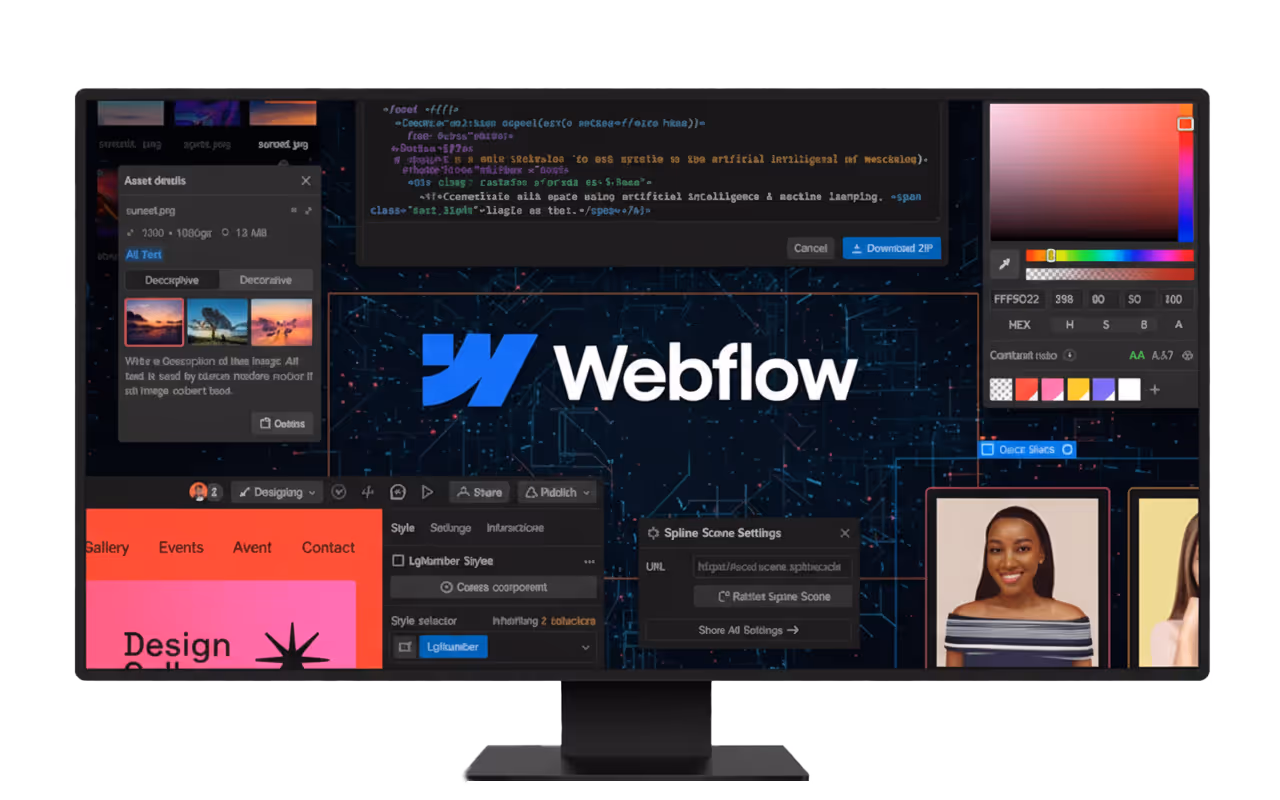 Webflow dashboards