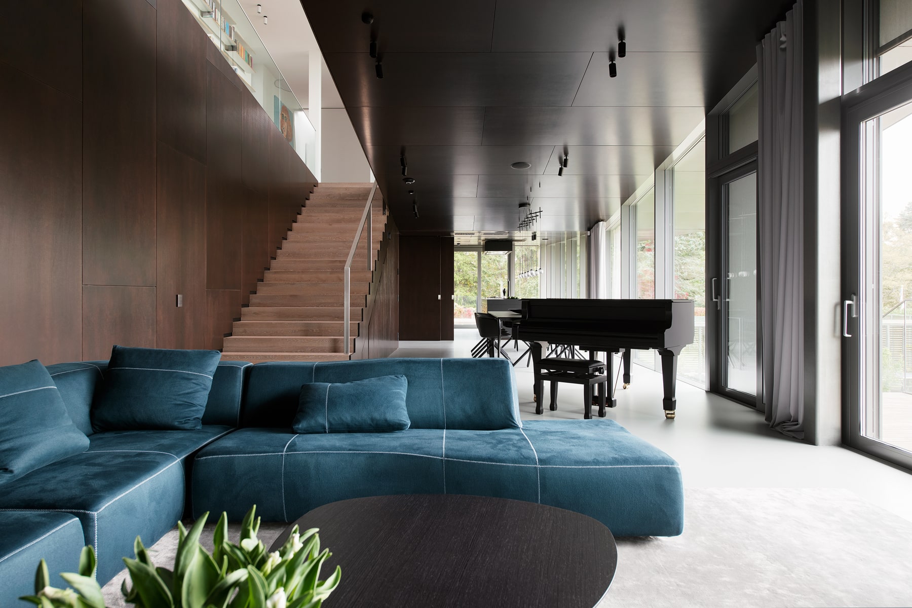 Living room of a private estate in Merivälja