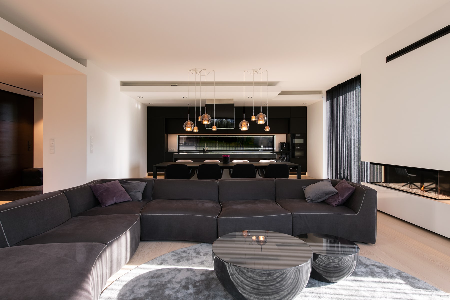 Living room of a private estate on Andrekse street