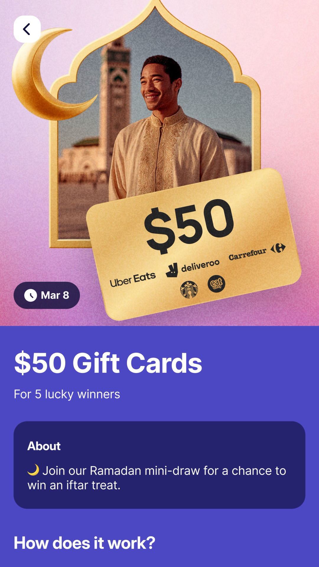 Ramadan Minidraw Gift Card