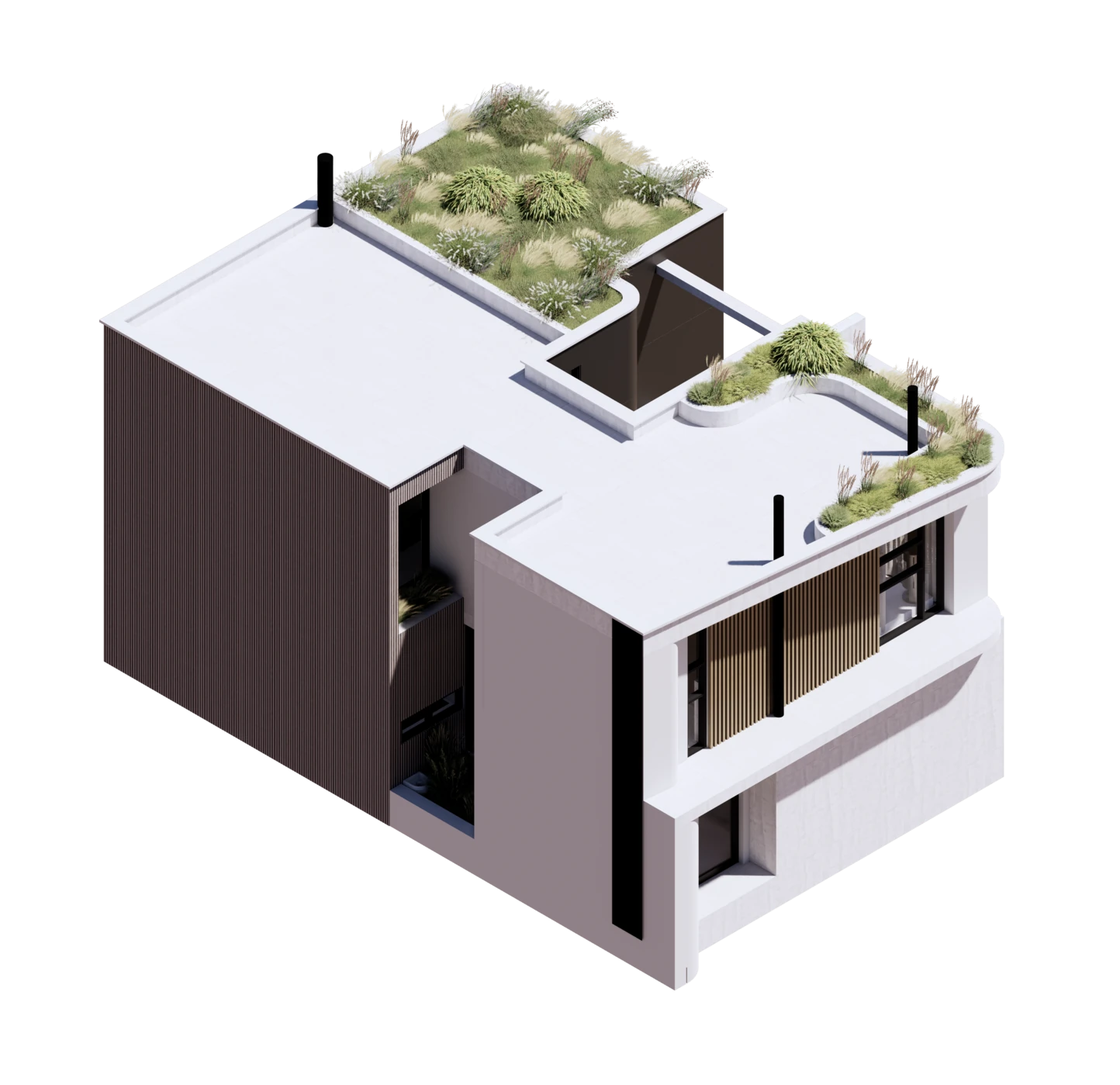 3D model, view 2