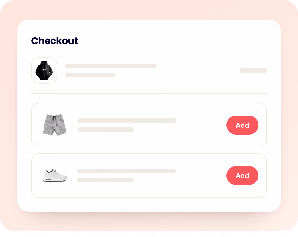Shopify checkout extension upsell example