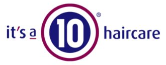 It's a 10 Haircare logo
