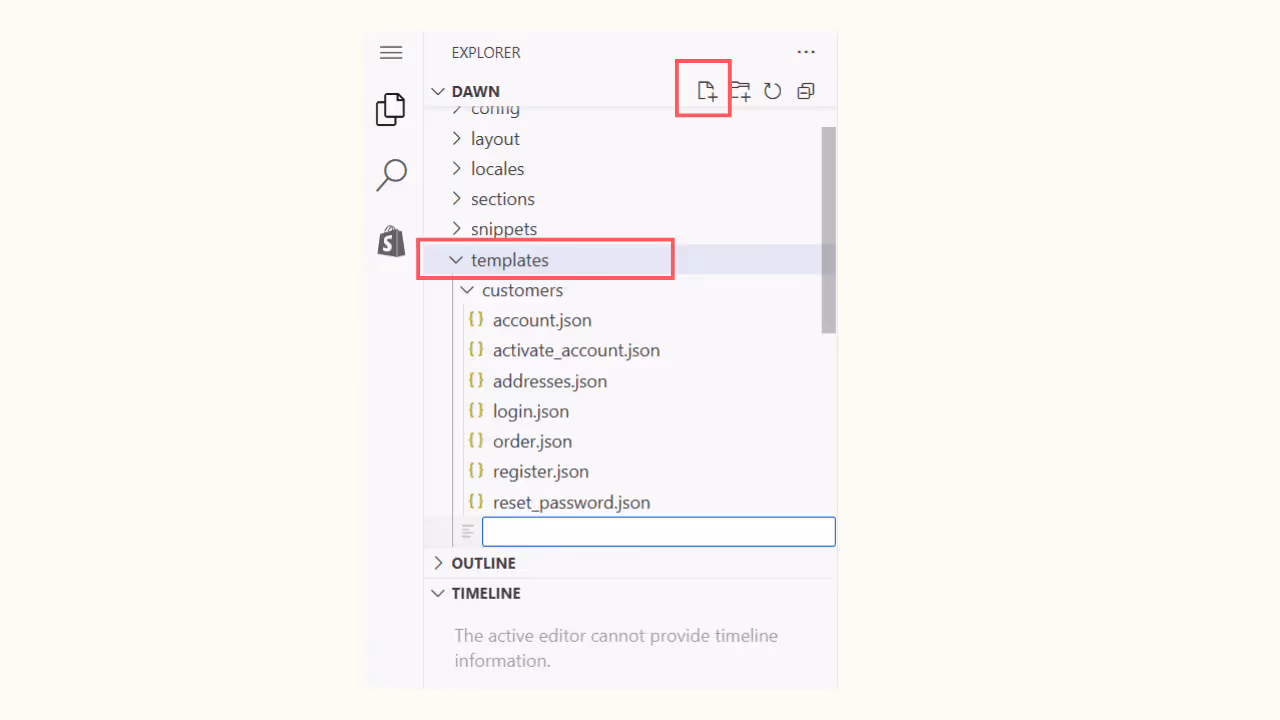 Add a new template to set up Shopify preorder