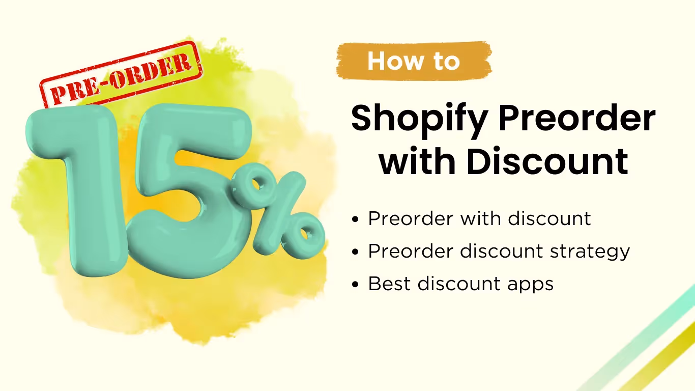 How to Combine Shopify Preorders with Discounts to Increase Sales