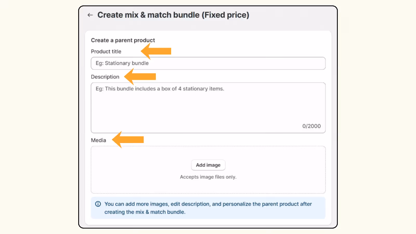 How to create shopify Mix and match bundle 